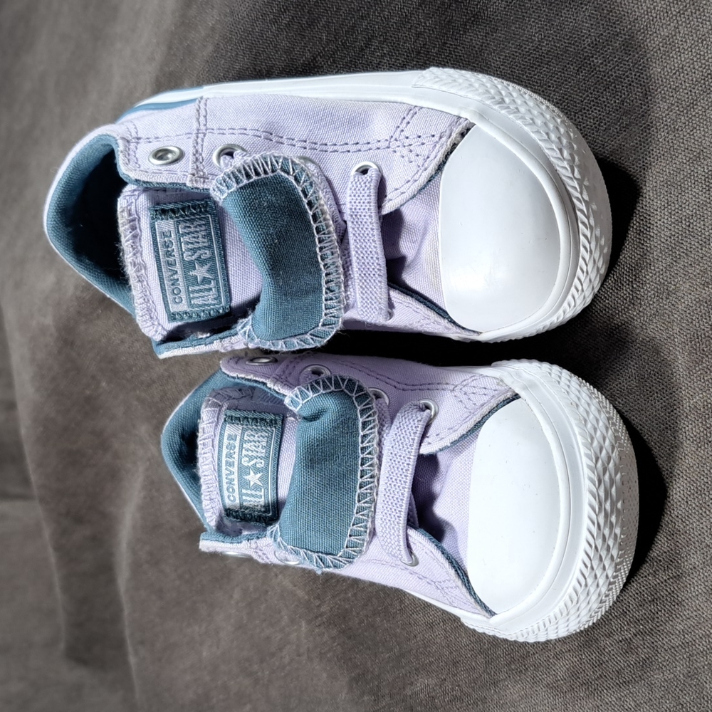 Converse Chuck Taylor All Star Maddie Lavender Slip On Sneakers VG- US 6